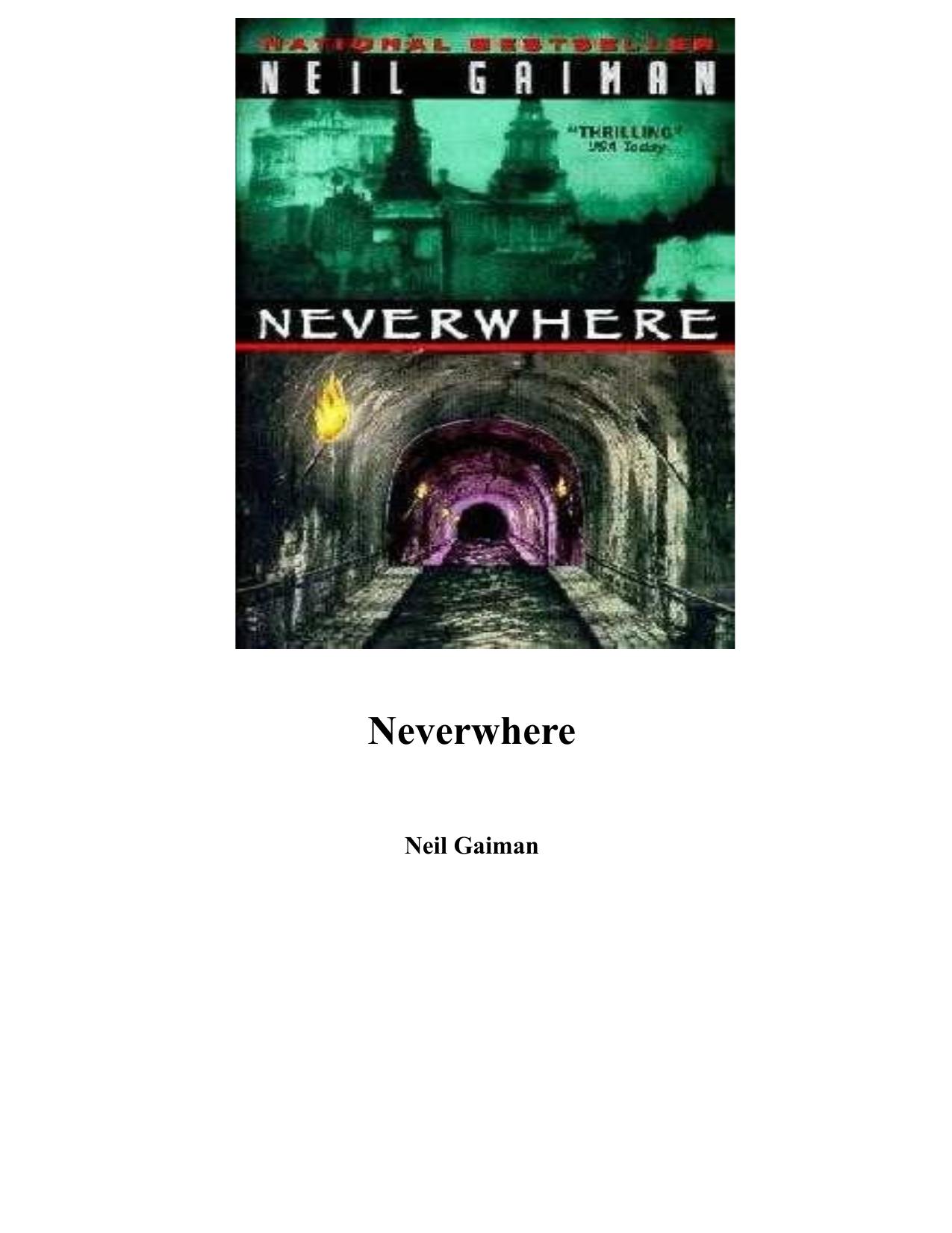 Neverwhere by Neil Gaiman