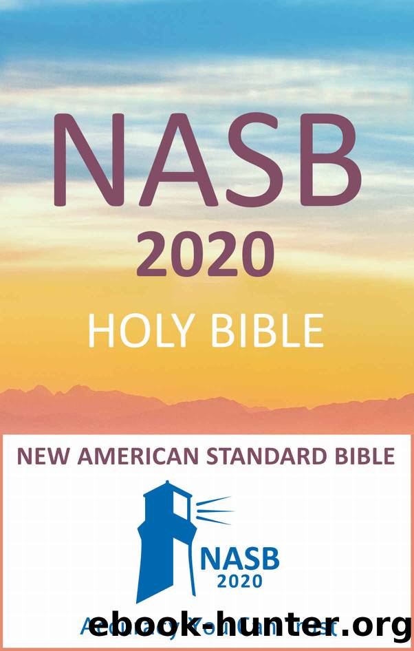 New American Standard Bible - NASB 2020: Holy Bible by The Lockman Foundation