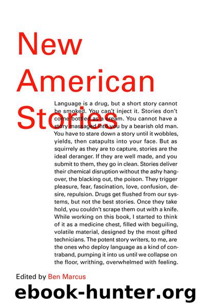 New American Stories by Ben Marcus