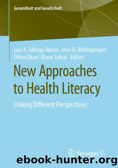 New Approaches to Health Literacy by Unknown