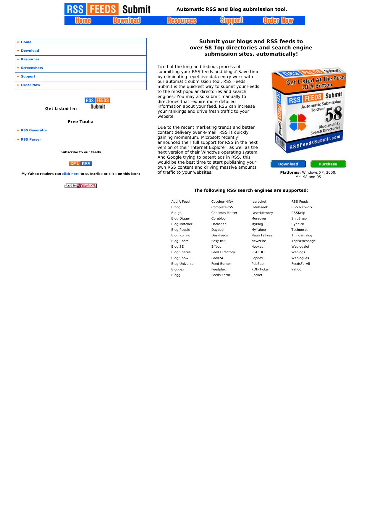 New Automatic Rss &Blog Submission Tool. by Best of Kuszter's Collection