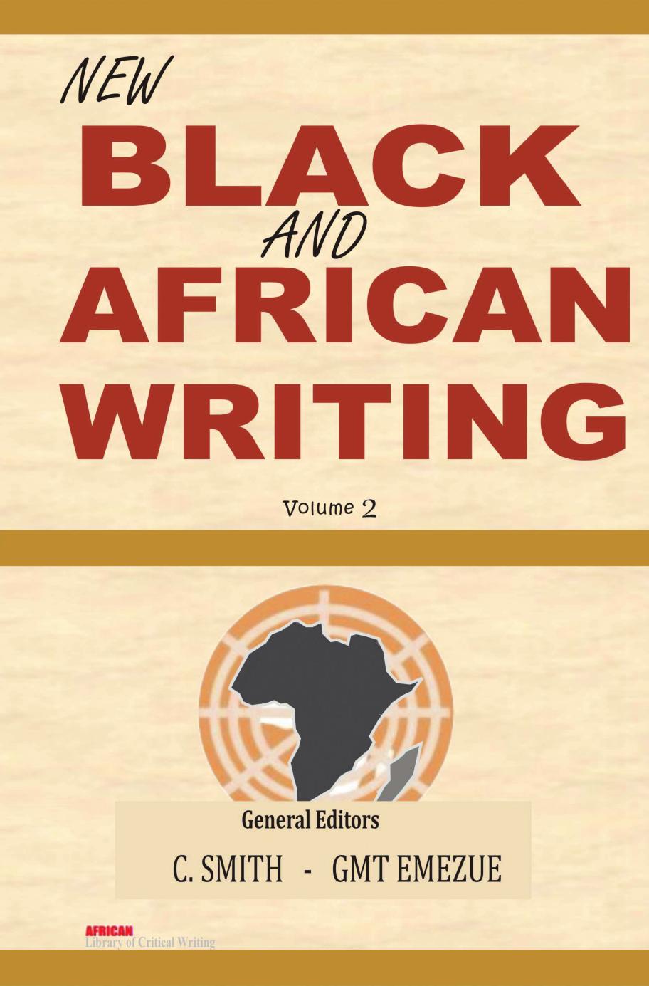 New Black and African Writing: Volume 2 by Charles Smith