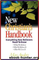 New Christian's Handbook by Max Anders