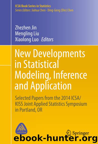 New Developments in Statistical Modeling, Inference and Application by Zhezhen Jin Mengling Liu & Xiaolong Luo