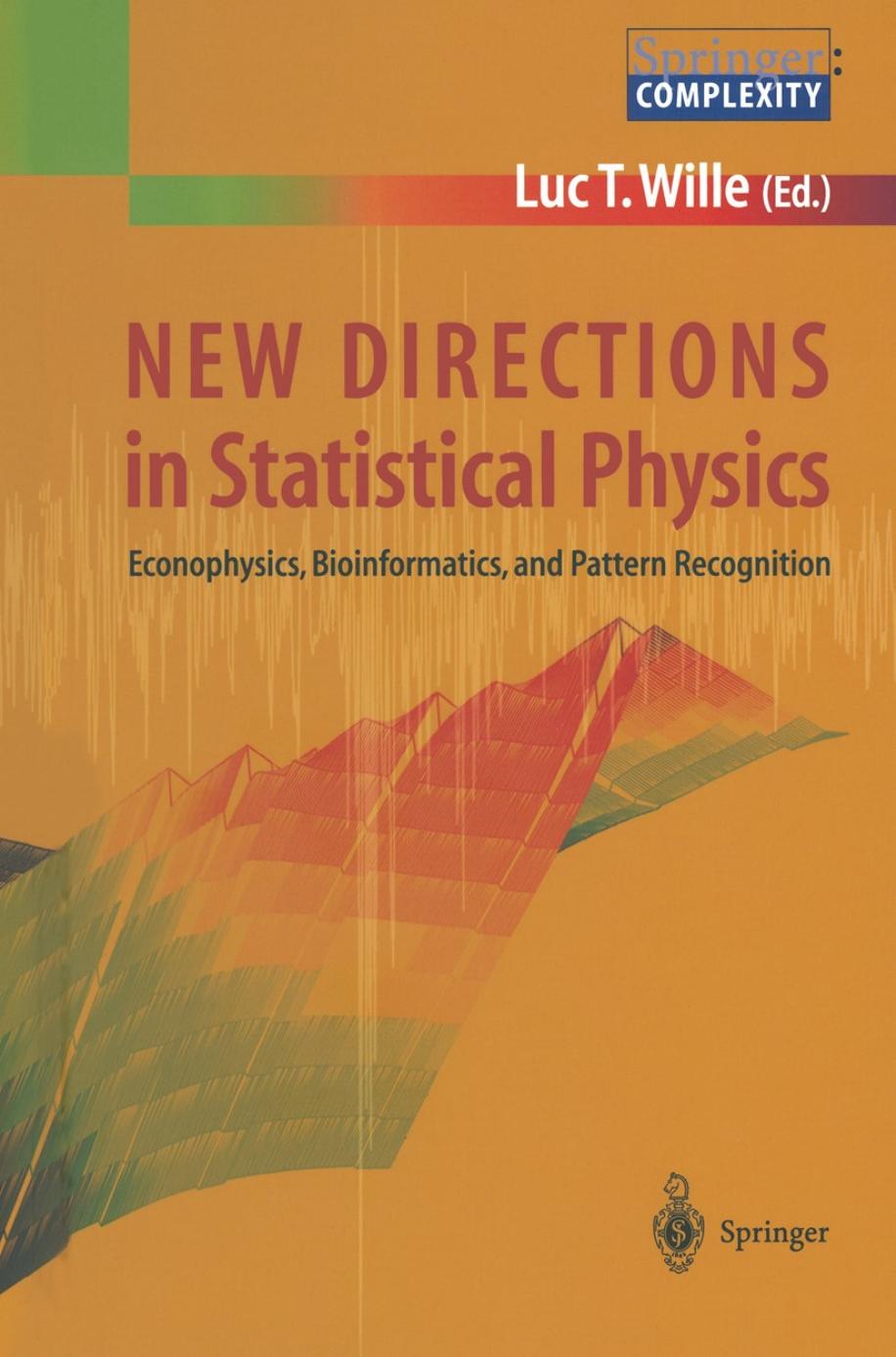 New Directions in Statistical Physics by Unknow