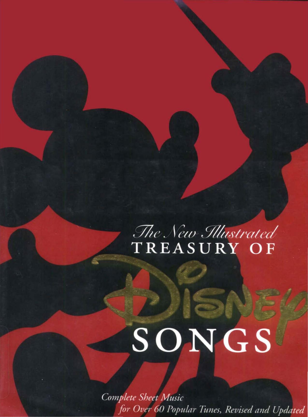 New Illustrated Treasury of Disney Songs by Disney Editions