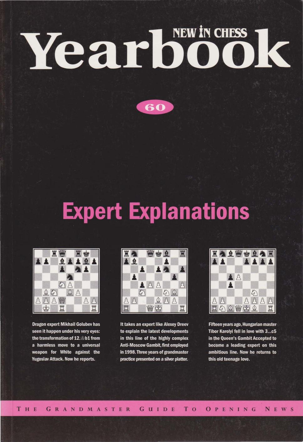 New In Chess Yearbook 60 by Unknown