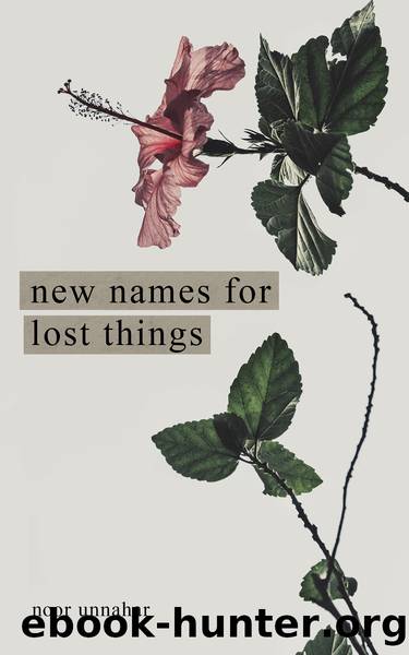 New Name for Lost Things by Noor Unnahar