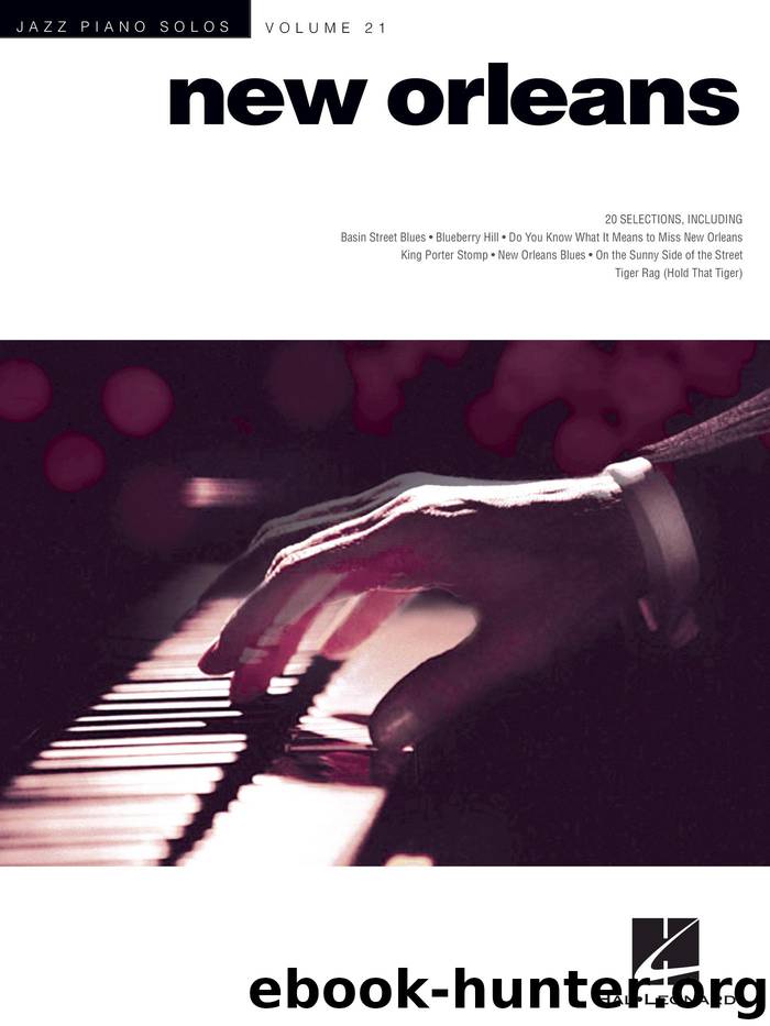 New Orleans Jazz Piano Solos by Hal Leonard Corp