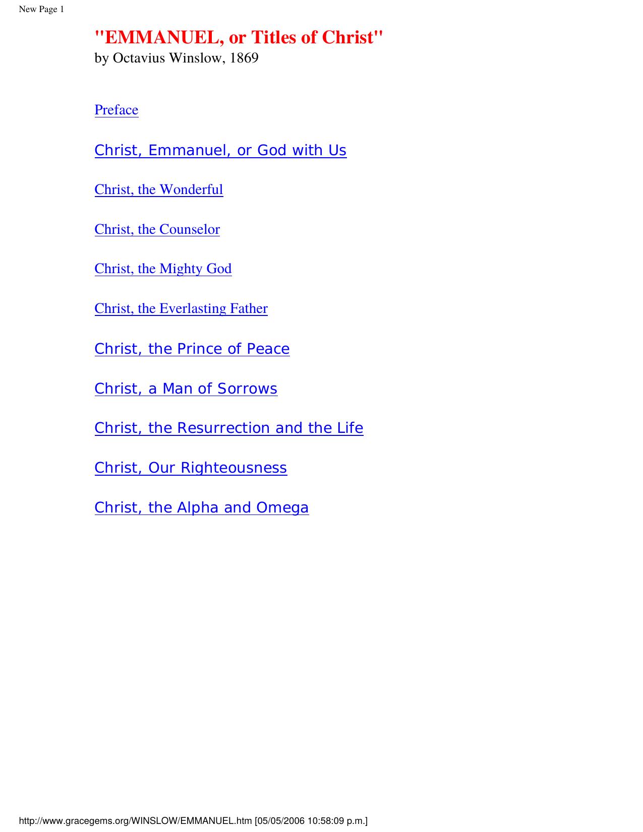 New Page 1 by Emmanuel or Titles of Christ (b)