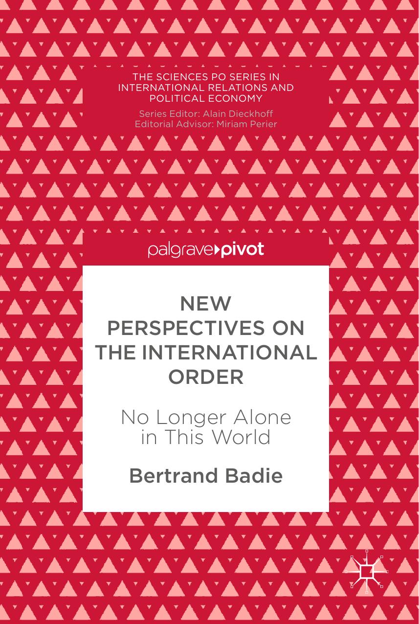 New Perspectives on the International Order by Bertrand Badie