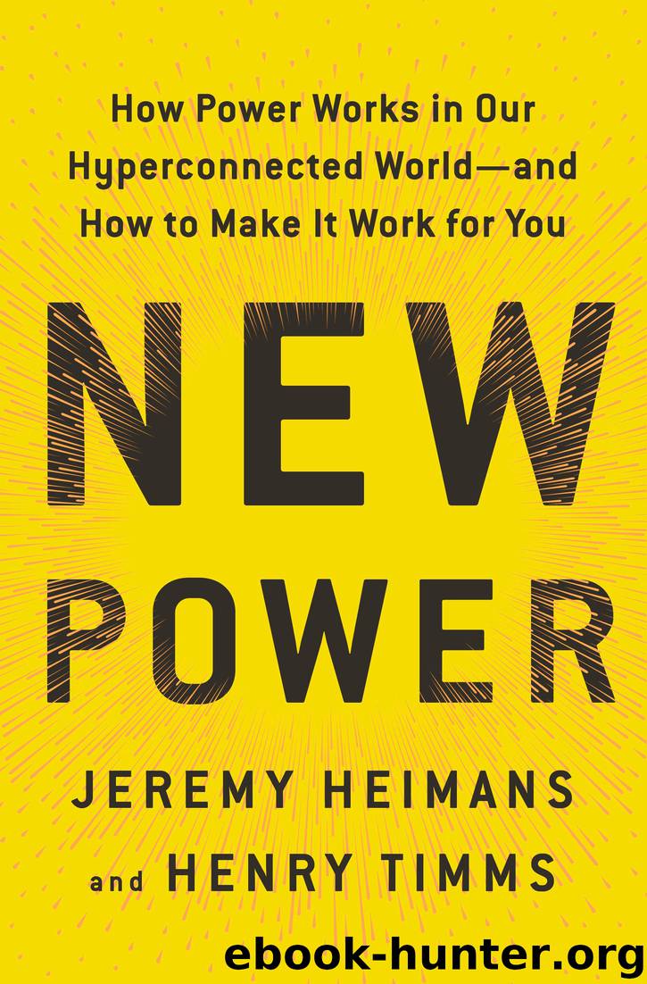 New Power by Jeremy Heimans