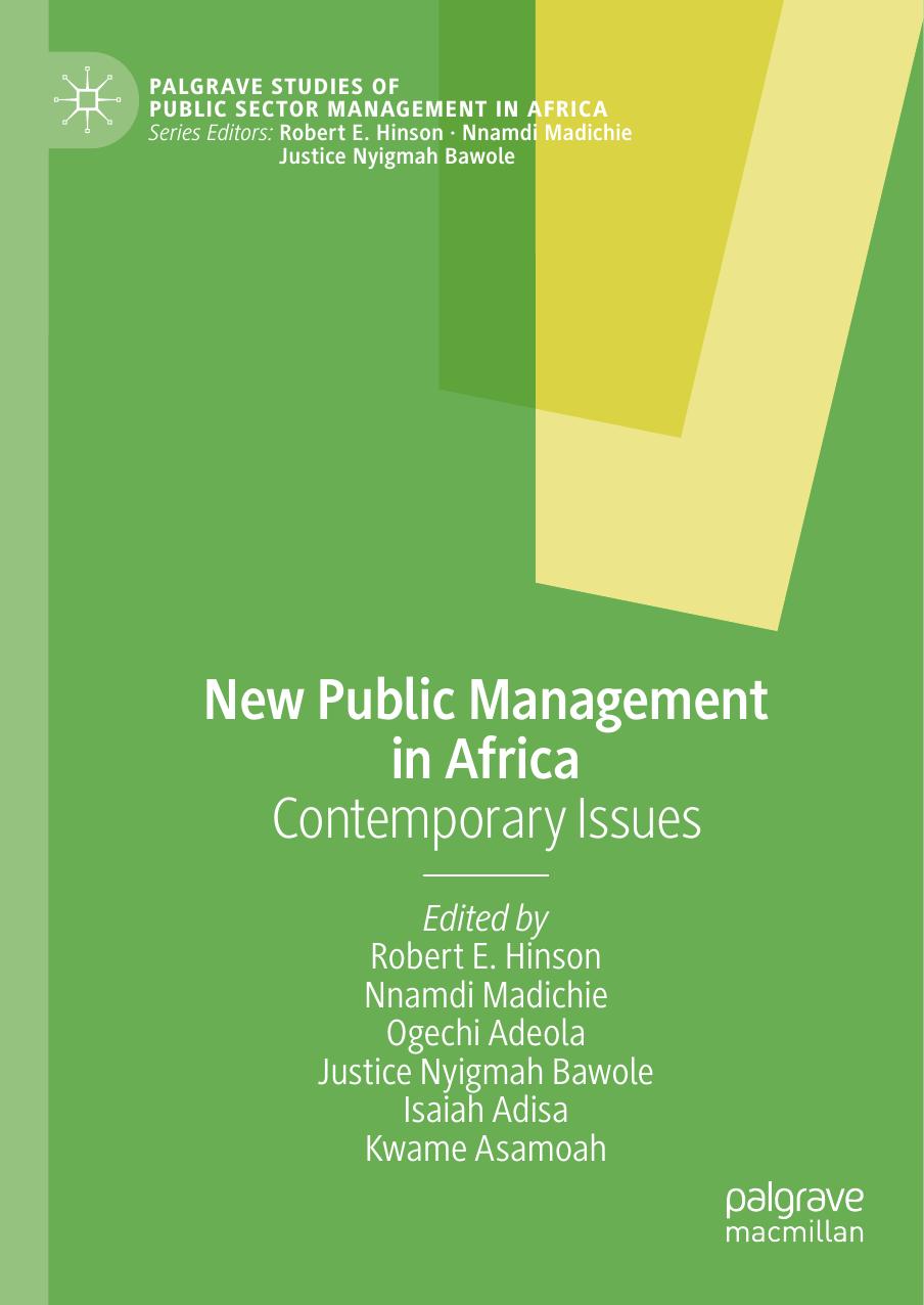 New Public Management in Africa: Contemporary Issues by unknow