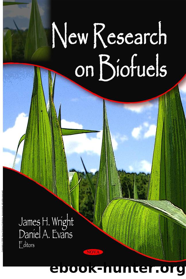 New Research on Biofuels by James H. Wright; Daniel A. Evans