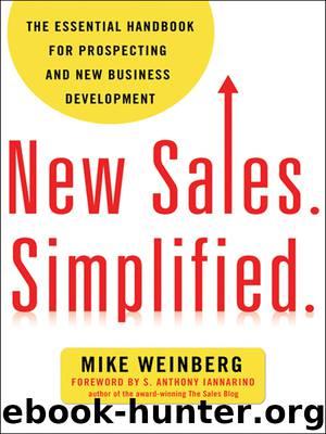 New Sales. Simplified. by Mike Weinberg