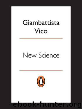 New Science (Penguin Classics) by Vico Giambattista