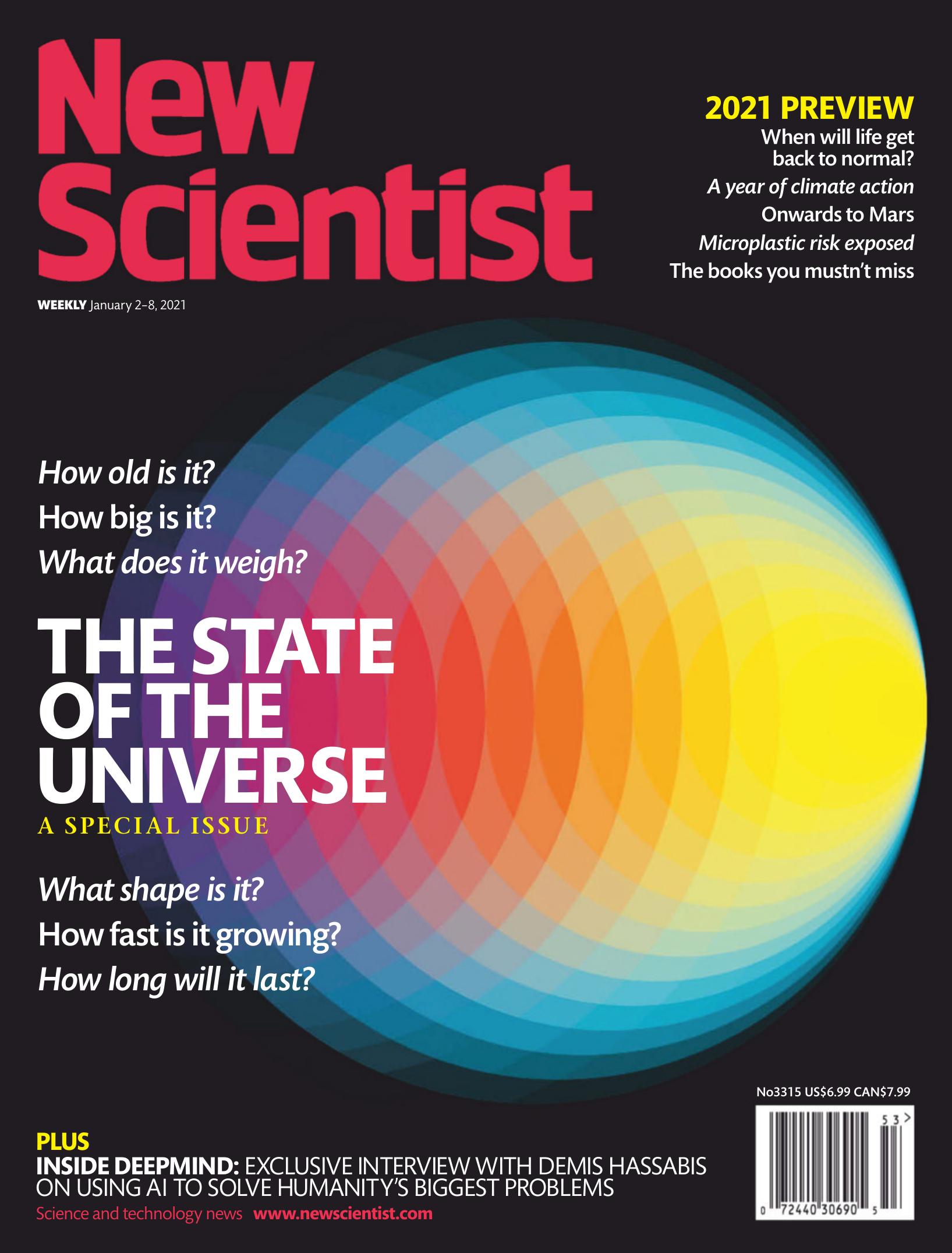 New Scientist, no. 3315 (2021-01-02) by Unknown