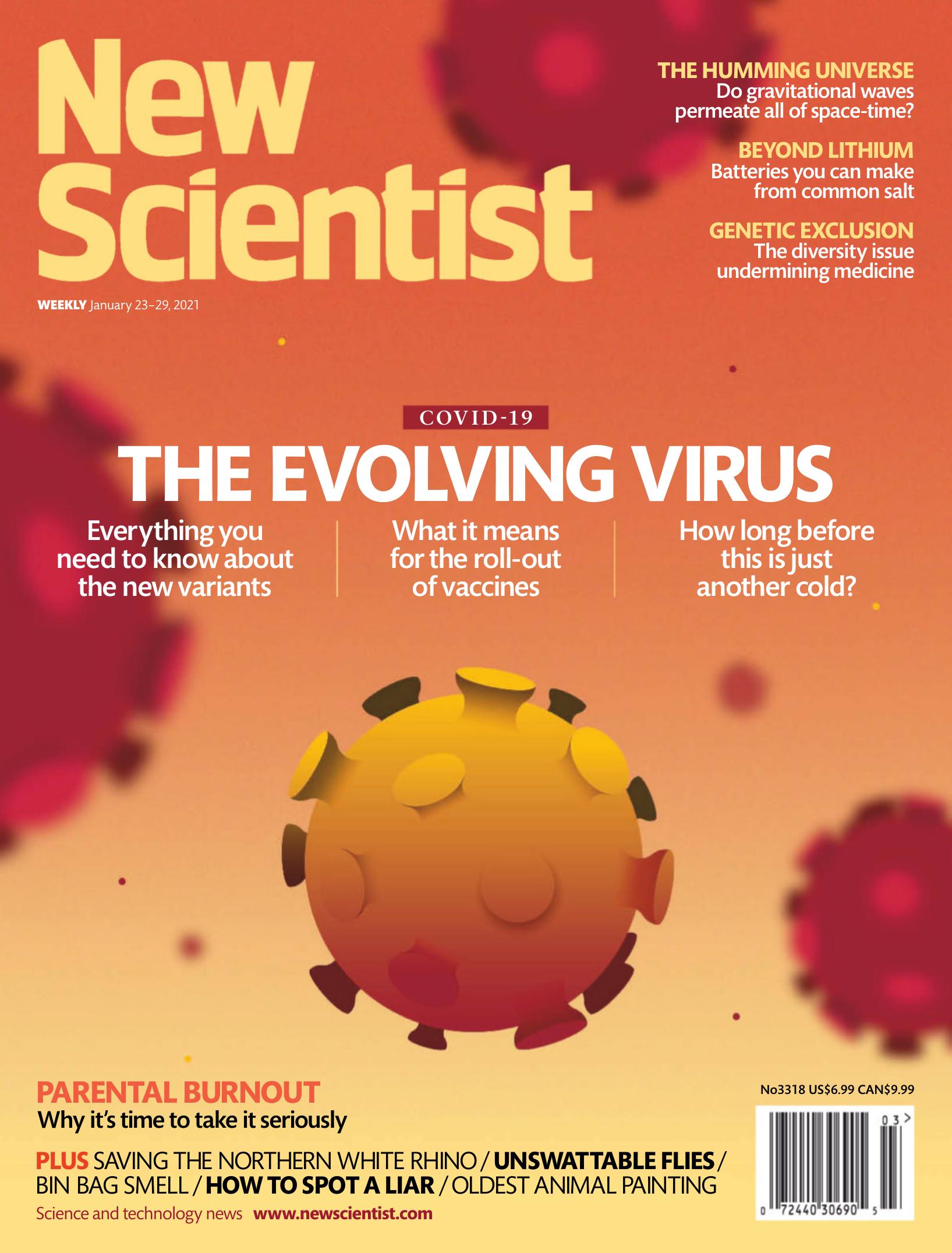 New Scientist, no. 3318 (2021-01-23) by Unknown
