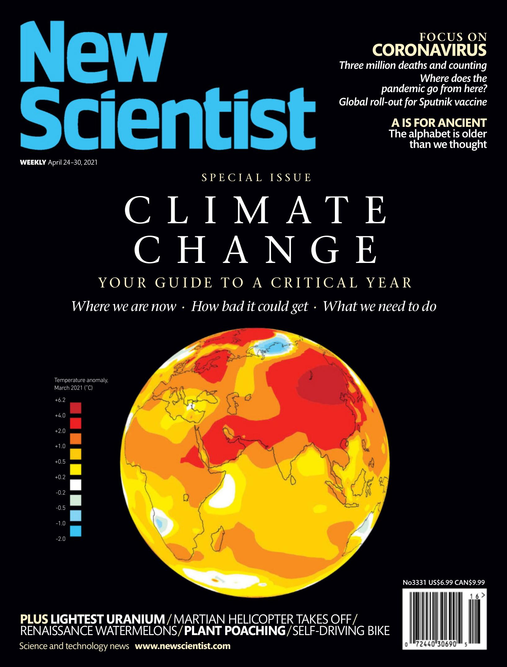 New Scientist, no. 3331 (2021-04-24) by Unknown