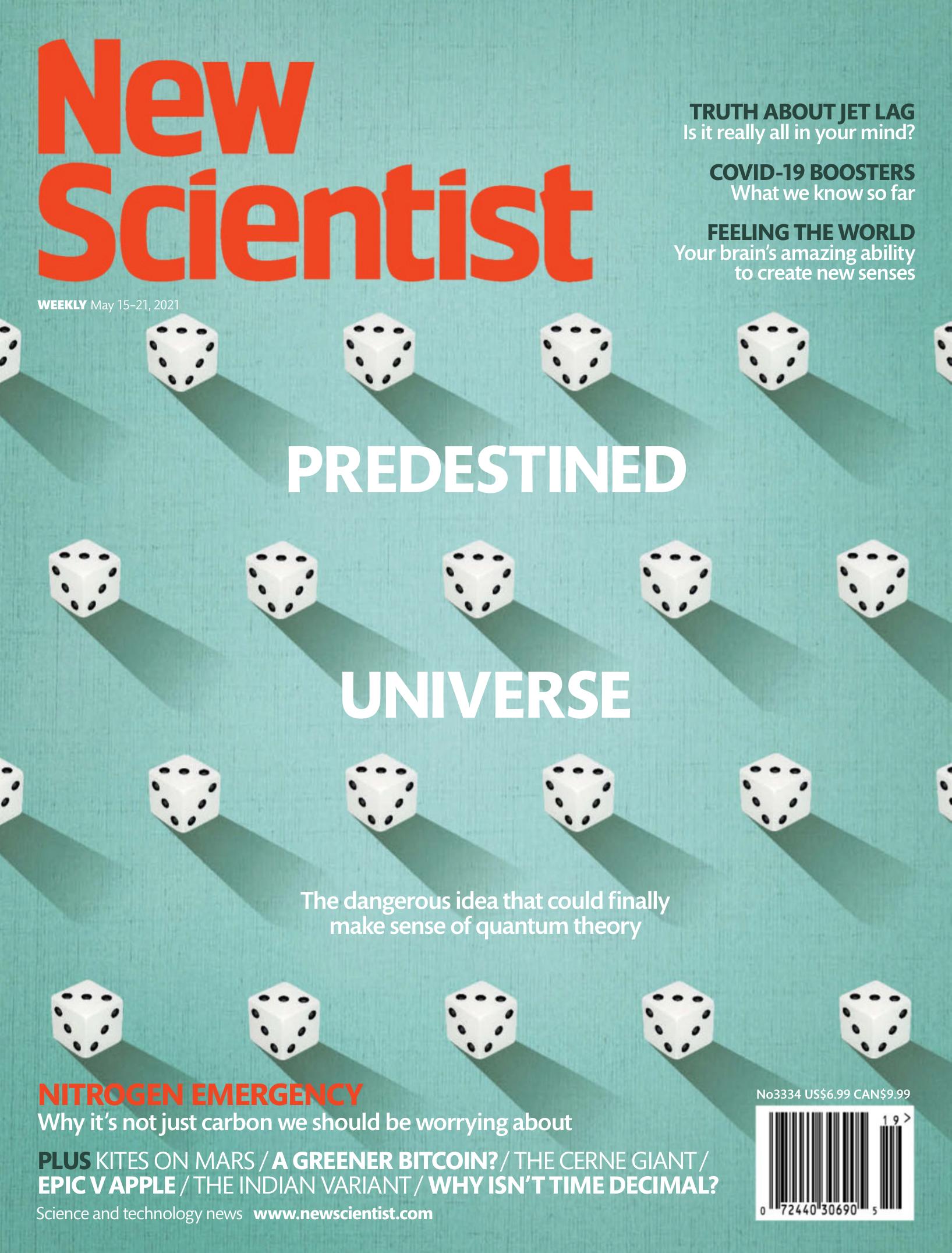 New Scientist, no. 3334 (2021-05-15) by Unknown