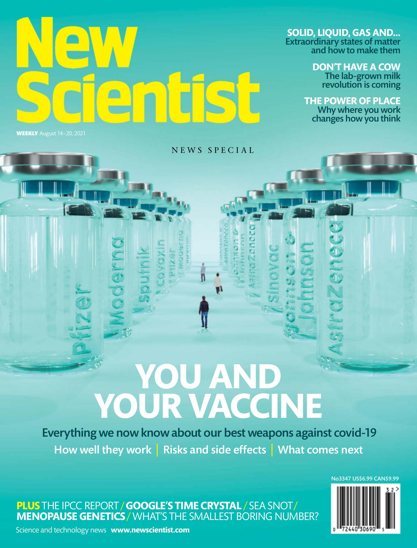 New Scientist, no. 3347 (2021-08-14) by Unknown