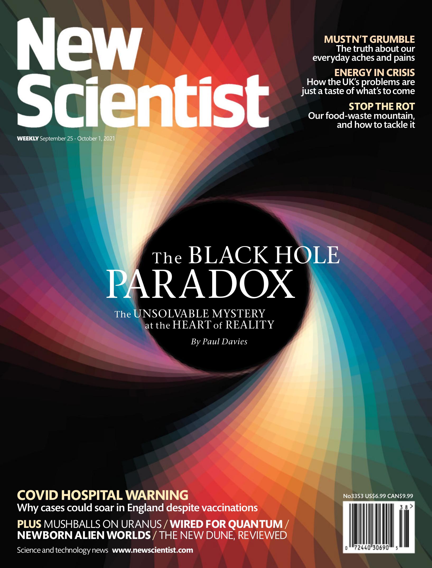 New Scientist, no. 3353 (2021-09-25) by Unknown