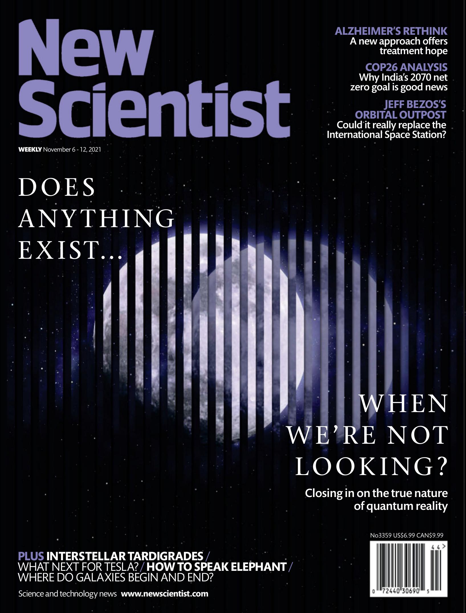 New Scientist, no. 3359 (2021-11-06) by Unknown