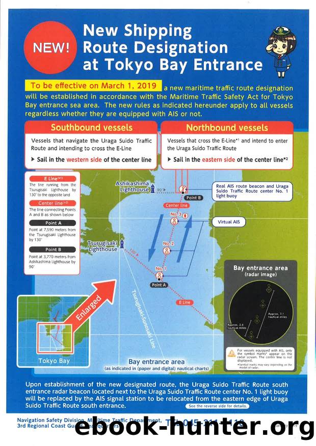 New Shipping Route Designation at Tokyo Bay Entrance by Unknown