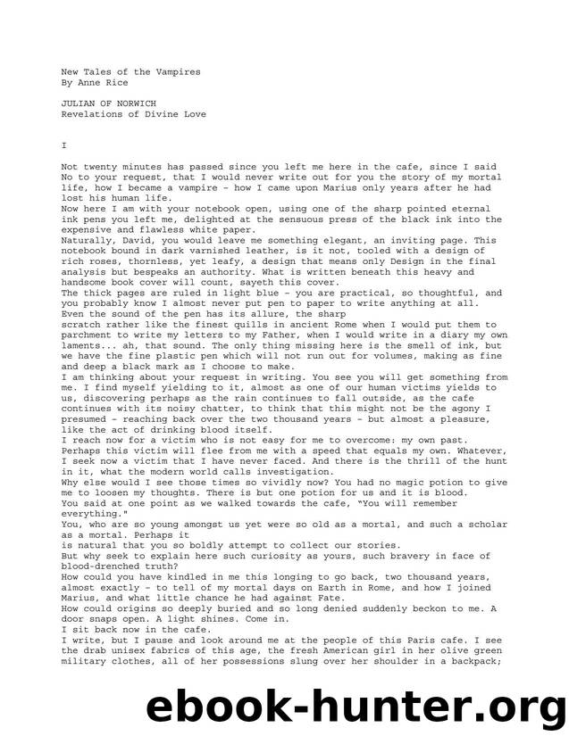 New Tales of the Vampires.txt by Norwich Julian of