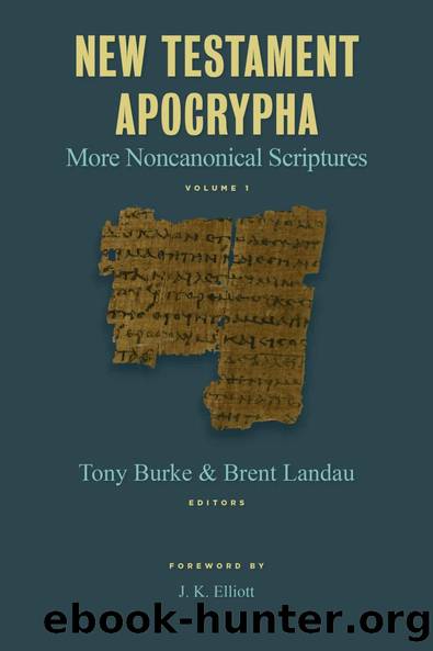 New Testament Apocrypha: More Noncanonical Scriptures by Tony Burke