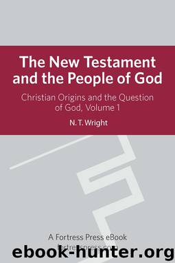 New Testament People God V1 by Wright N. T