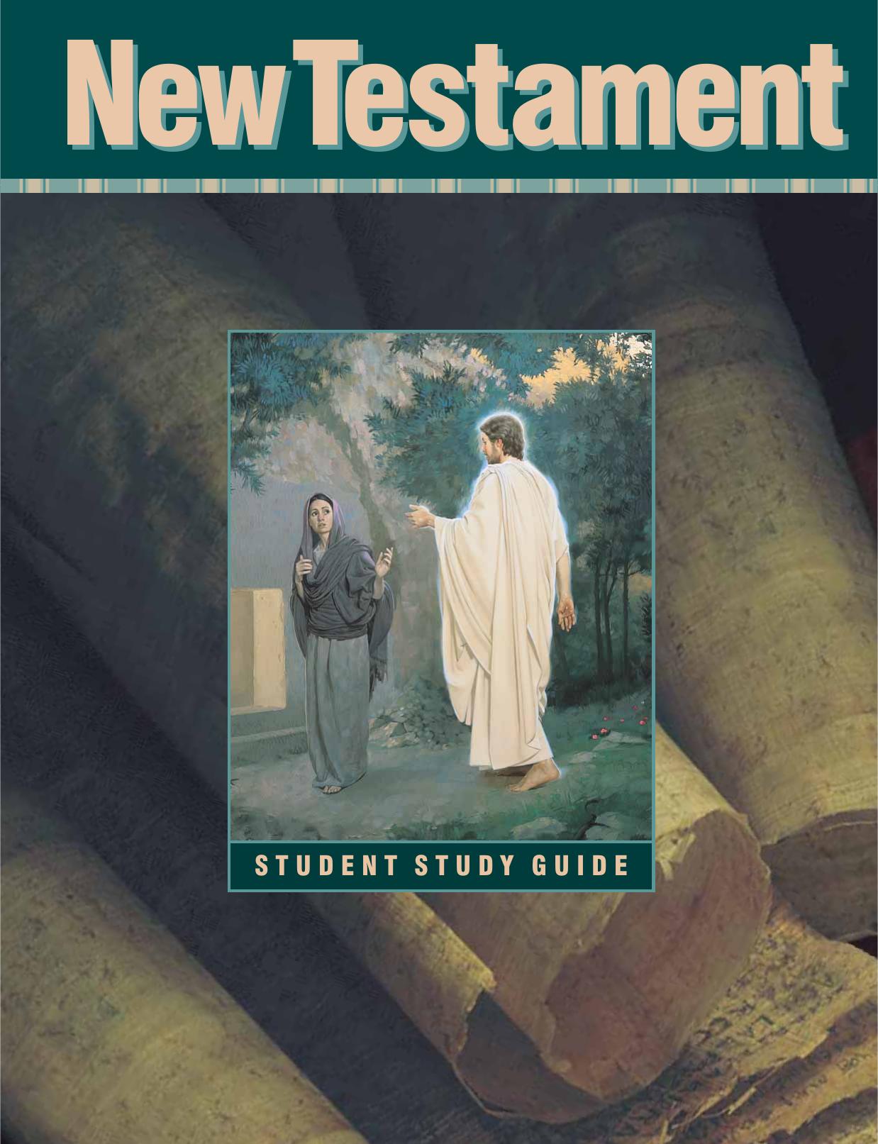 New Testament Seminary Student Study Guide~eng by Unknown