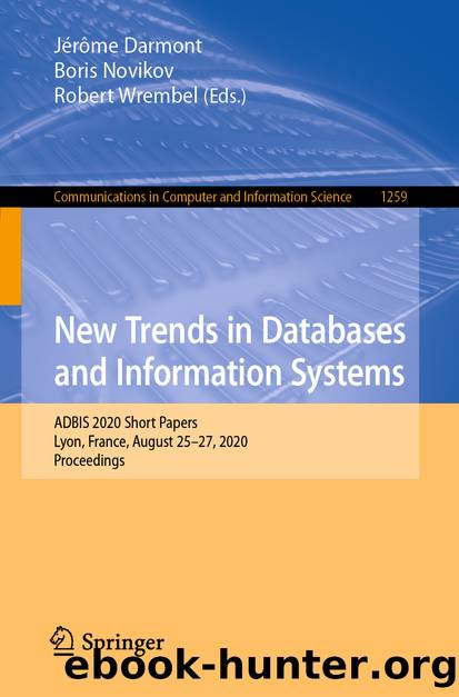 New Trends in Databases and Information Systems by Unknown