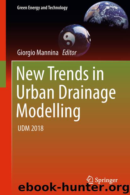 New Trends in Urban Drainage Modelling by Giorgio Mannina
