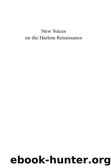 New Voices on the Harlem Renaissance : Essays on Race, Gender, and Literary Discourse by Australia Tarver; Paula C. Barnes