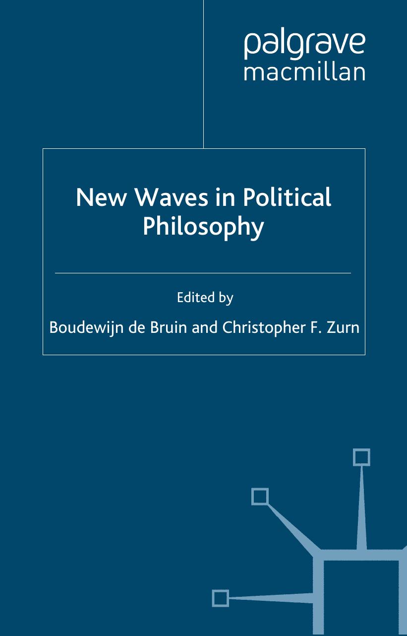 New Waves in Political Philosophy by Unknown