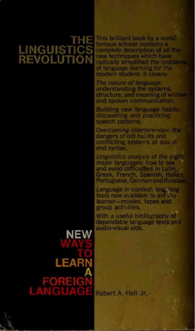 New Ways to Learn a Foreign Language (1966) by Unknown