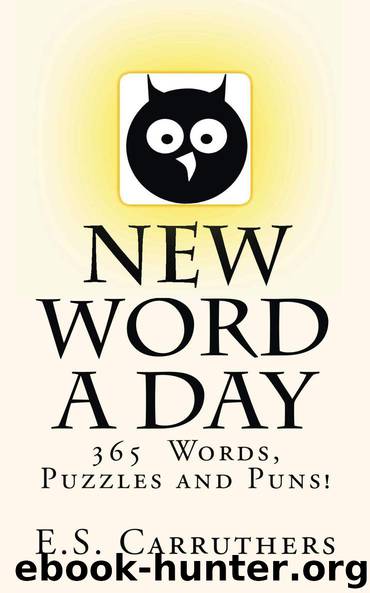 New Word A Day: Vocabulary and Riddles by Carruthers Elliot