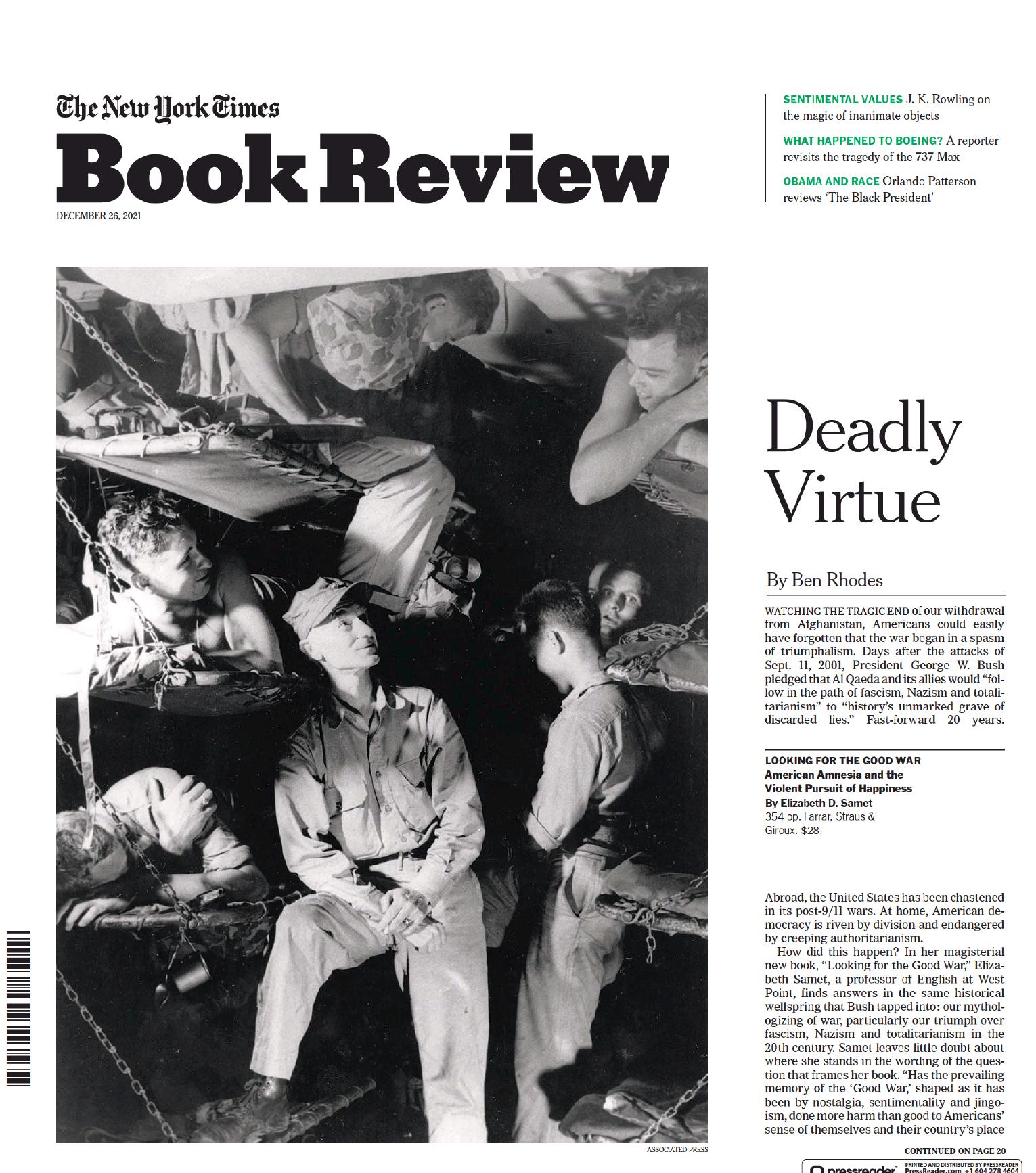 New York Times Book Review (2021-12-26) by Unknown
