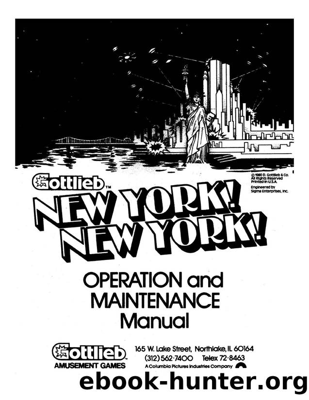 New York, NY, by Gottlieb (1980) by Unknown