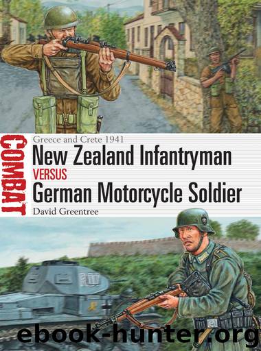 New Zealand Infantryman vs German Motorcycle Soldier by David Greentree