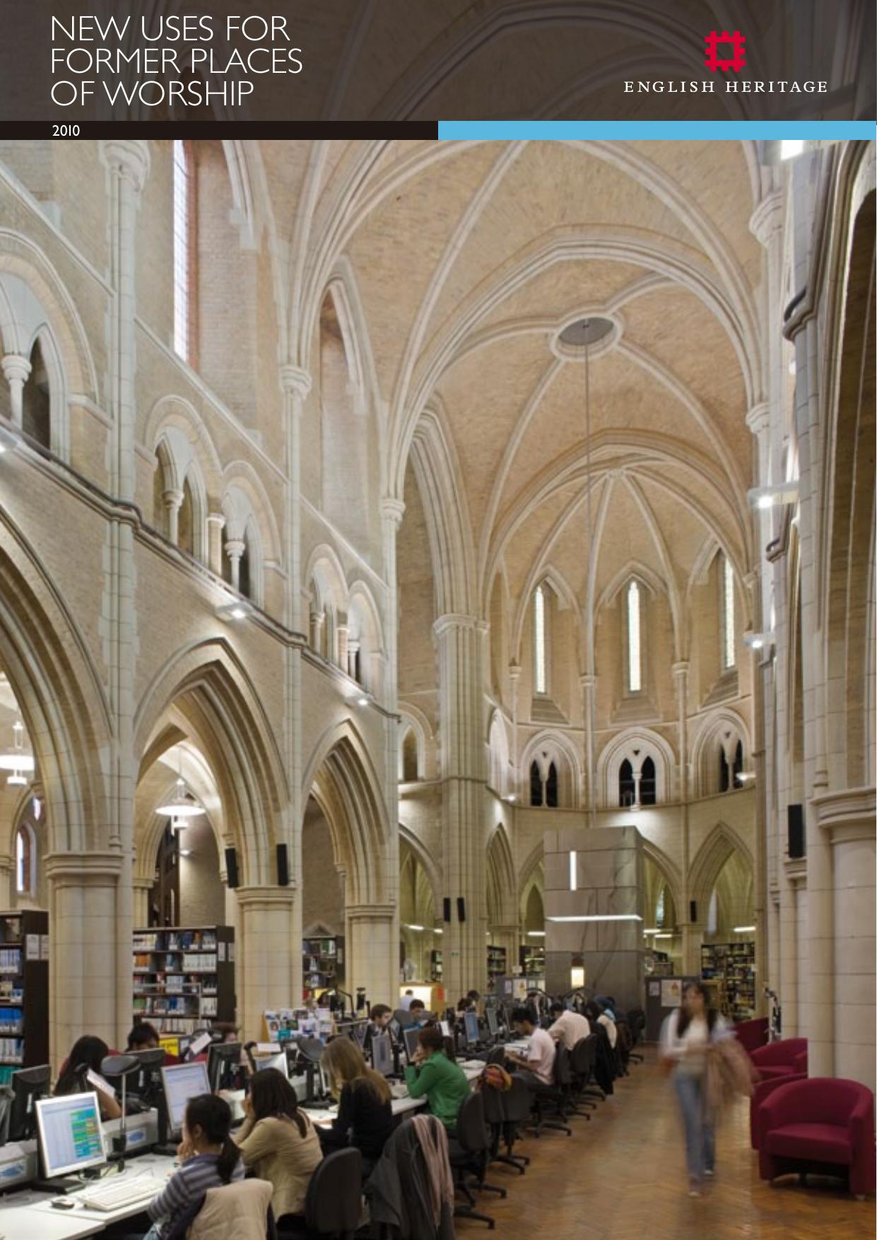 New uses for former places of worship by English Heritage
