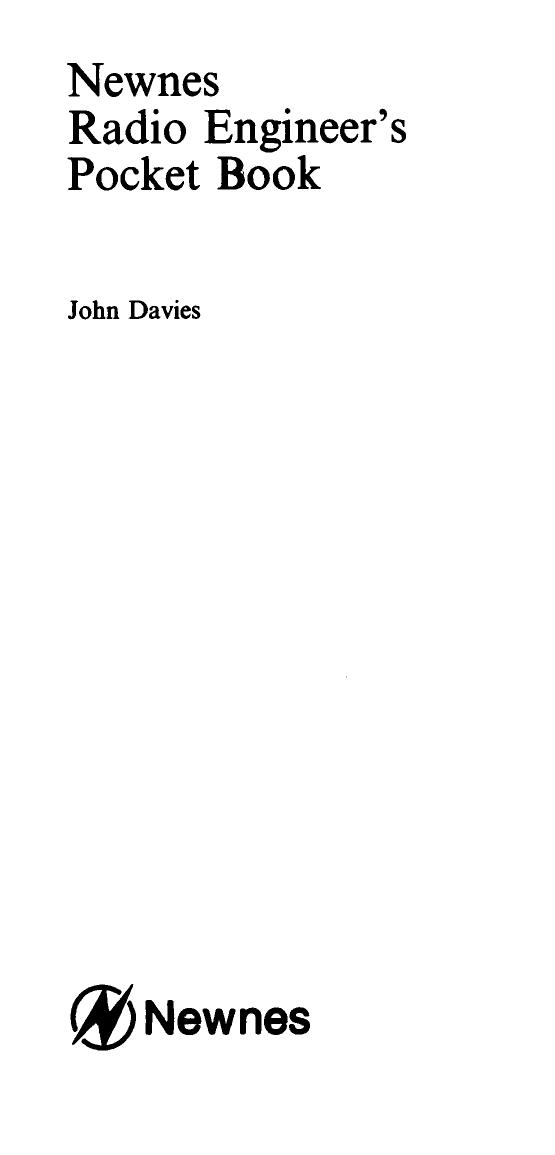 Newnes Radio Engineer's Pocket Book by John Davies (Auth.)