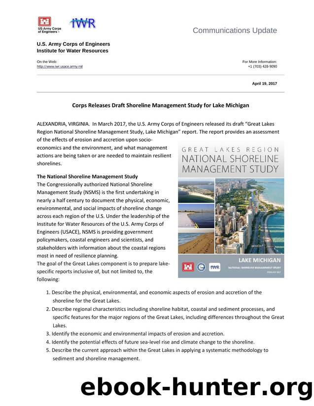 News Lake Mich NSMS draft Rpt..4.19.17 by Diana Hallman