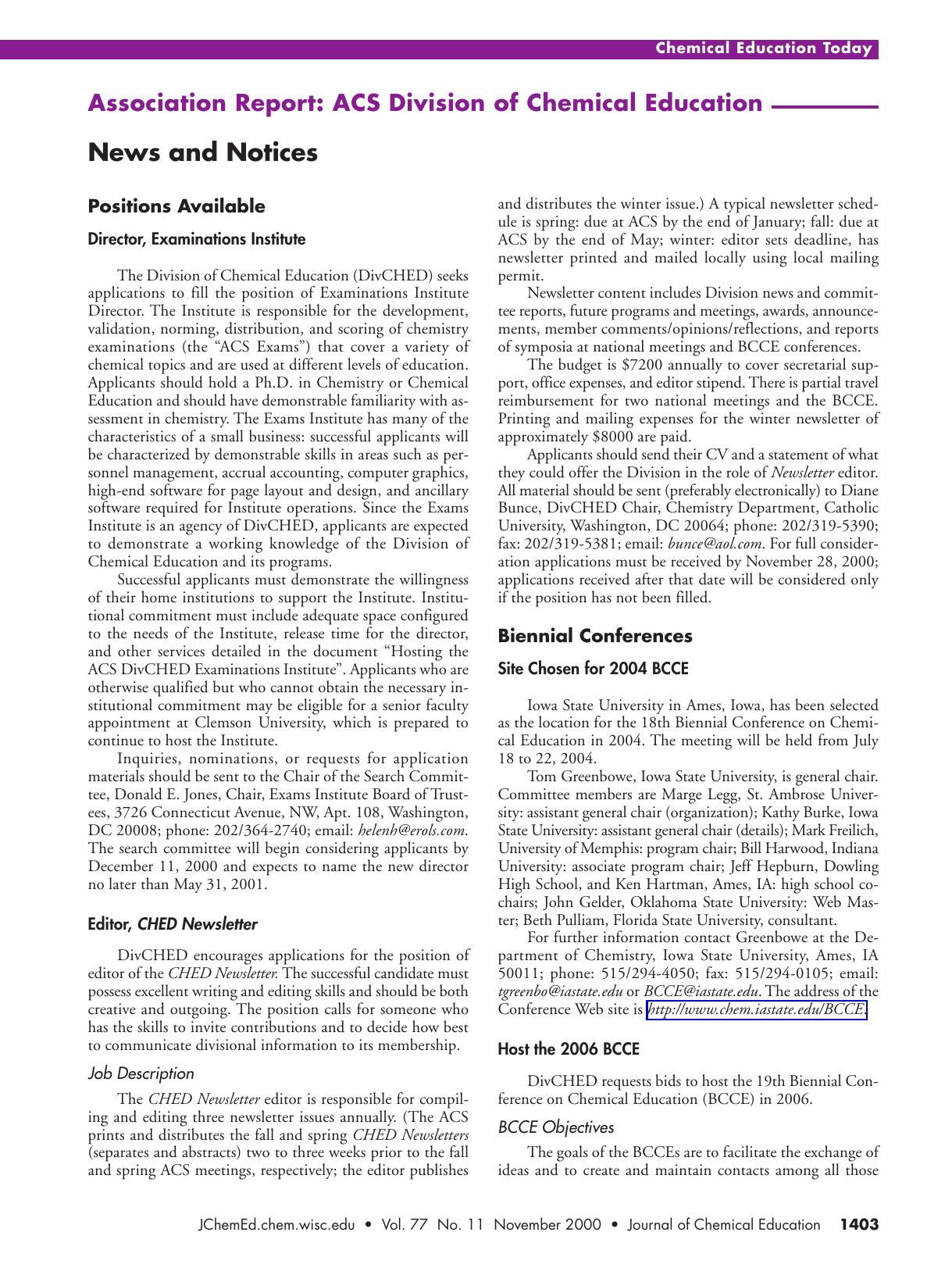 News and Notices by Unknown