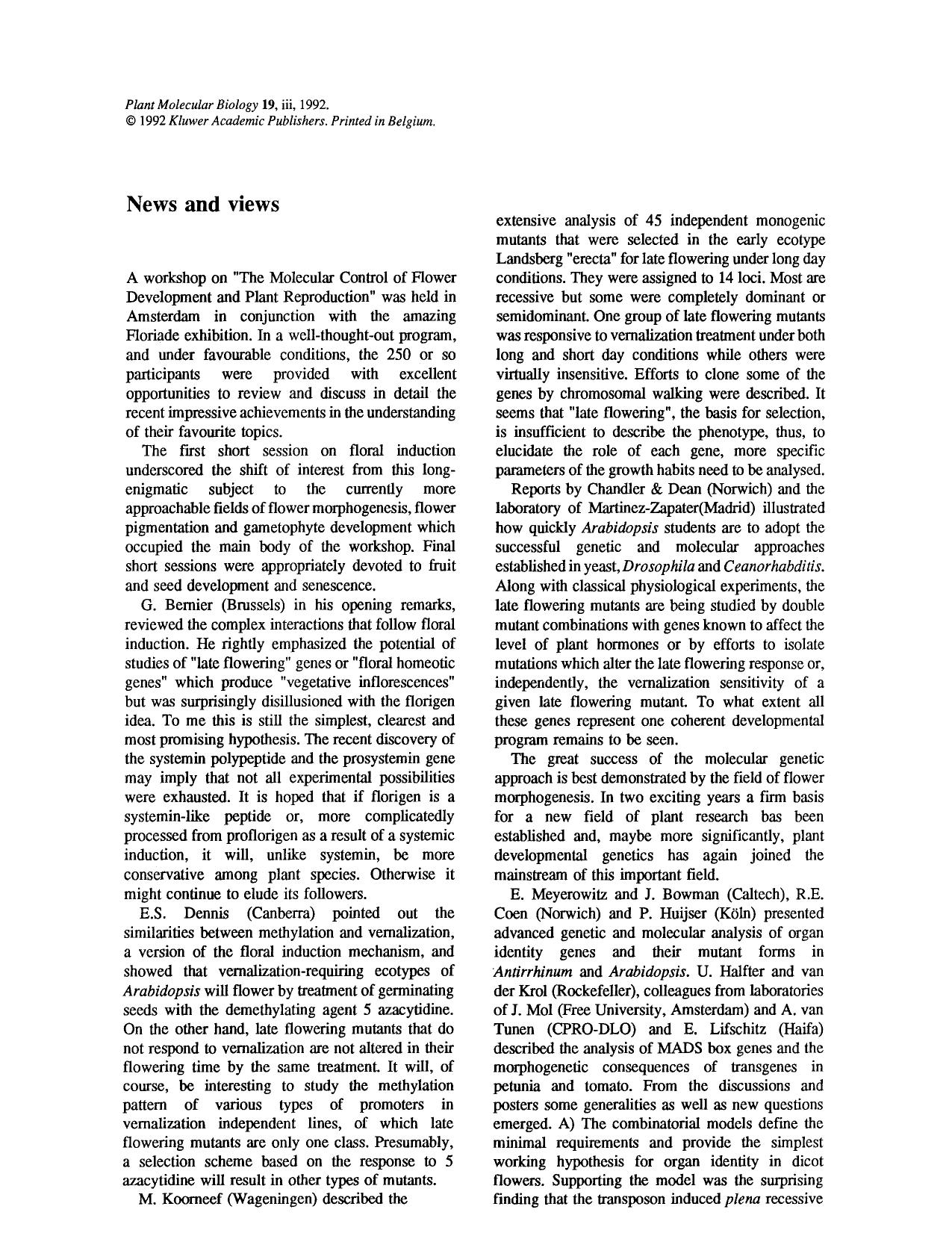 News and view by Unknown