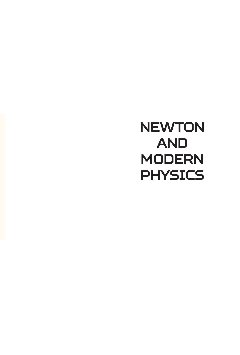 Newton and Modern Physics by Peter Rowlands