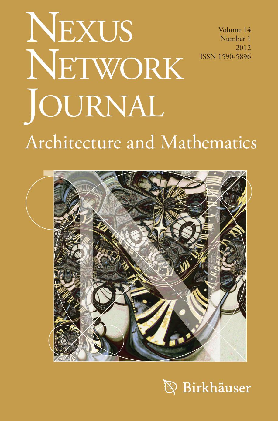 Nexus Network Journal 14,1: Architecture and Mathematics by Kim Williams