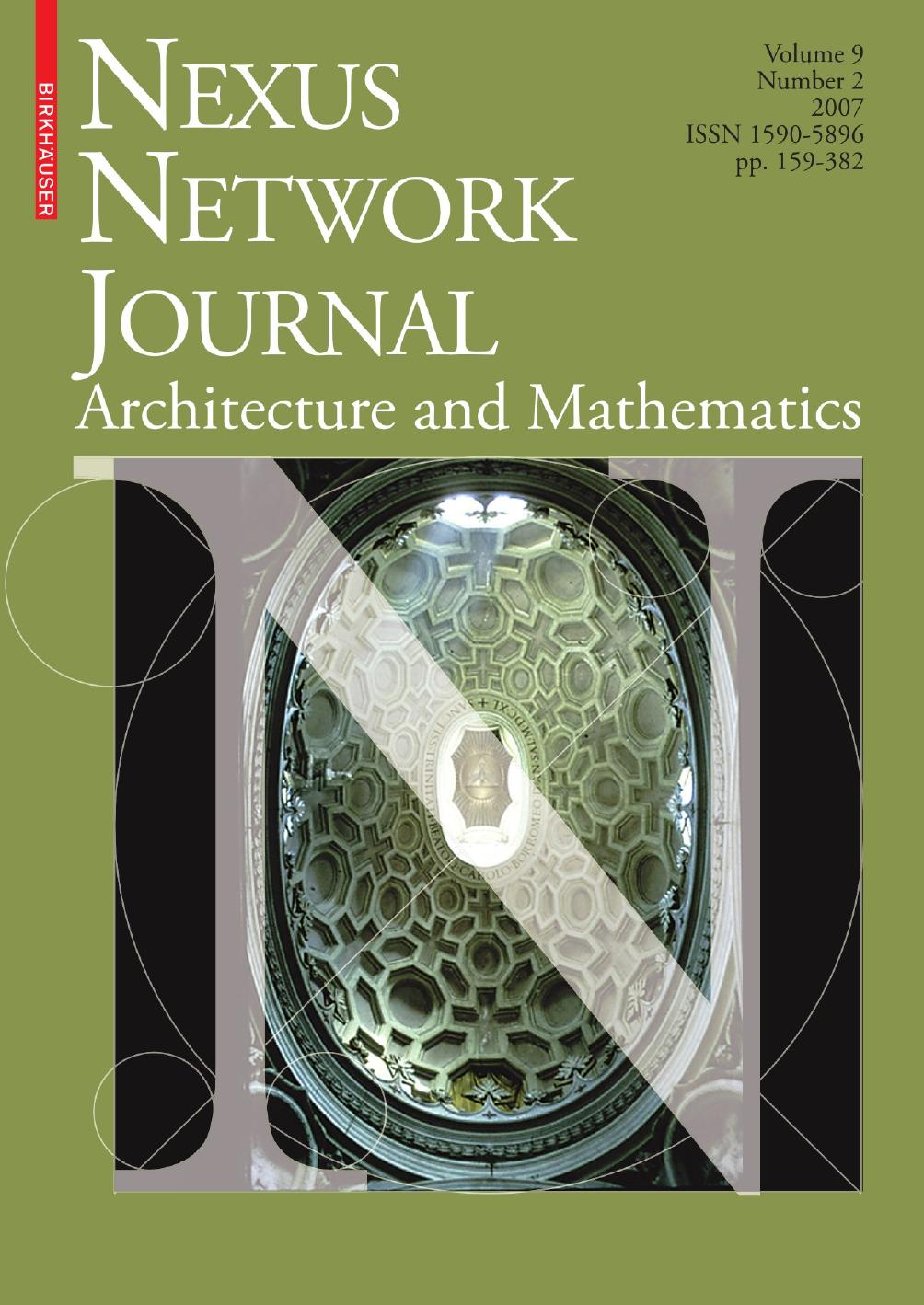 Nexus Network Journal 9,2: Architecture and Mathematics by Unknow