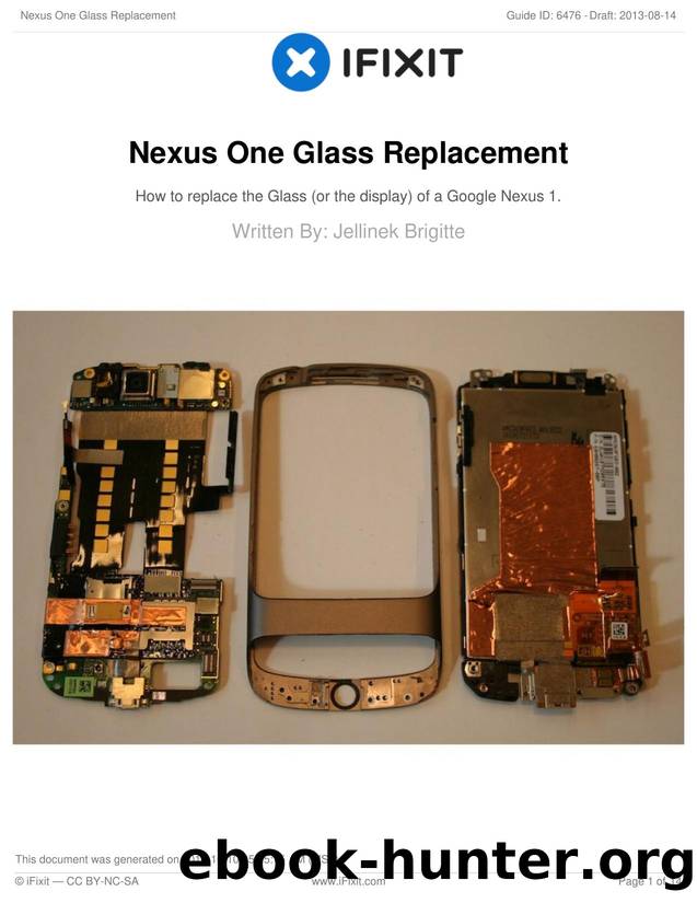 Nexus One Glass Replacement by Unknown